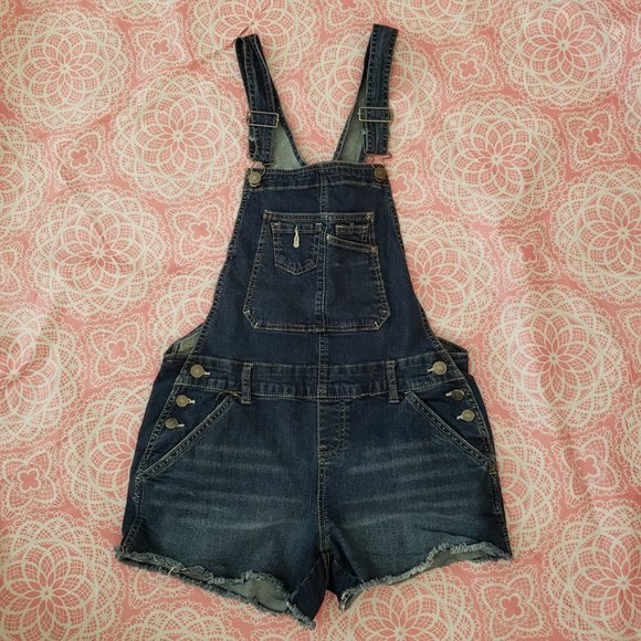 Pants - Union Bay Bib Overalls Shorts Sz Small